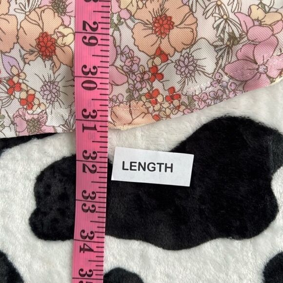 NWT Altar'd State Olivia Mesh‎ Floral Blush Dress Medium - Picture 13 of 15